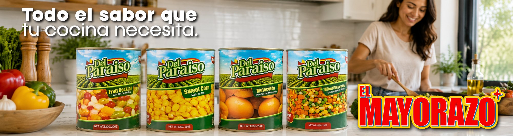 Todo el sabor que tu cocina necesita