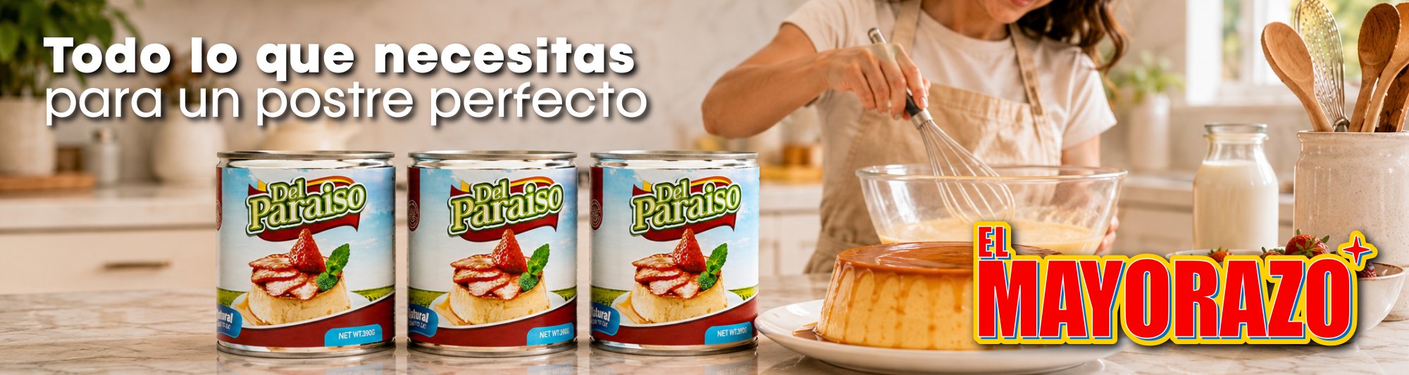 Todo lo que necesitas para un postre perfecto